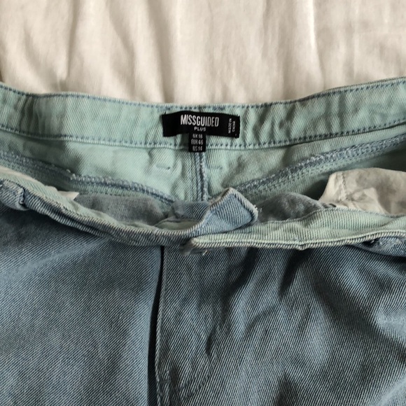 Missguided two tone high rise denim - Picture 4 of 4